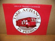 Greater Peoria Transit collectible calendars historic pictures  